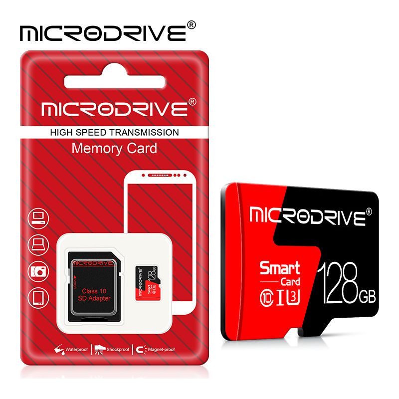 128 Gb High-speed U3 Speicherkarte Für Mobiltelefone, Tf-karte, Kompatibel Mit Drohnen, Action-kameras Und Kameras