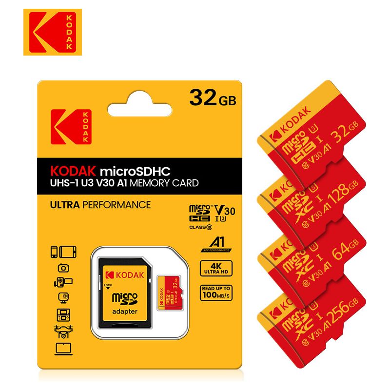 Kodak 32 Gb Speicherkarte, Highspeed, Tf-karte Für Mobiltelefone, Sd-speicherkarte, Mit 2.0-kartenleser (angebot)