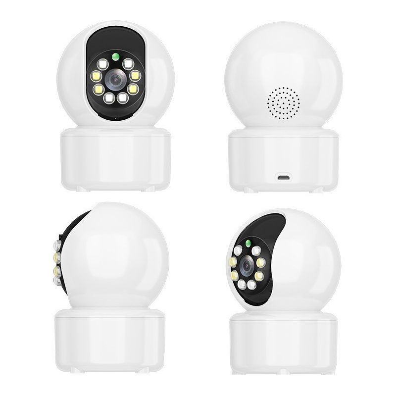 Ptz-sicherheitskamera Für Den Innenbereich, Drehbare Wlan-heimkamera, Kompatibel Mit Babyphonen