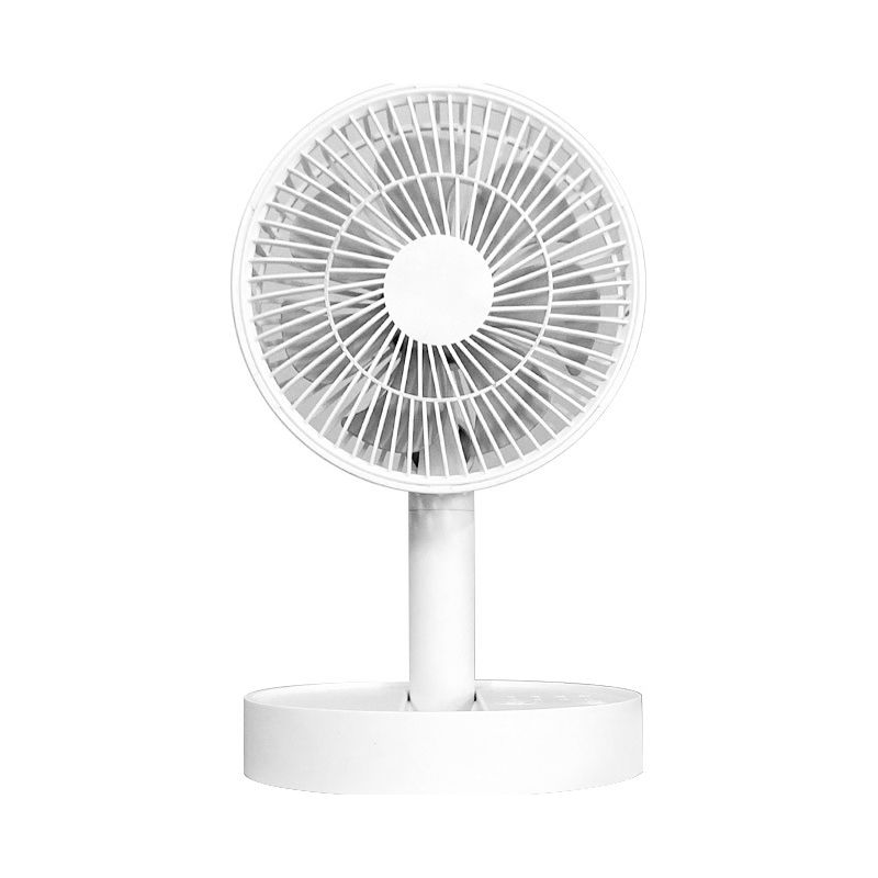 Hochleistungs-tischventilator, Tragbarer Usb-tischventilator Mit 3 Einstellbaren Geschwindigkeitsstufen, Weiß