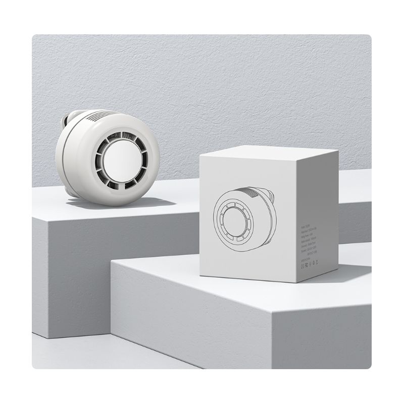 Mini-tragventilator, Usb-wiederaufladbarer Hüftventilator, 3-stufiger, Griffloser Persönlicher Ventilator