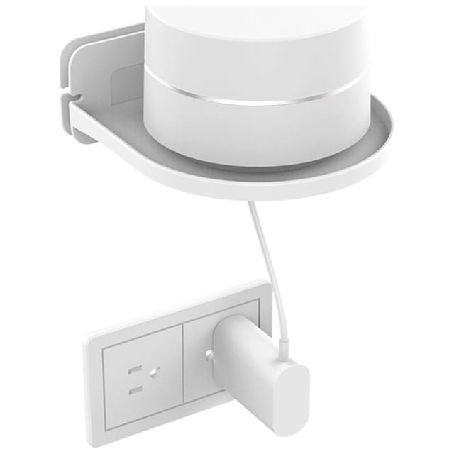 (weiß) Universelle Wandhalterung Für Google Home Mini, Google Wifi, Sonos, Lautsprecher, Smart Speaker Und Kabelorganisator