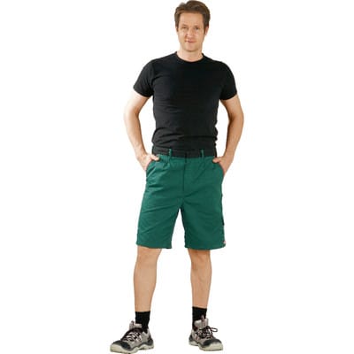 Shorts 2375 grün/schwarz/rot, Größe XS