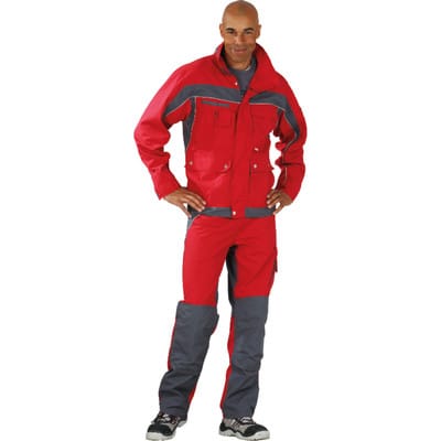 Bundjacke 2507 rot/schiefer, Größe 106