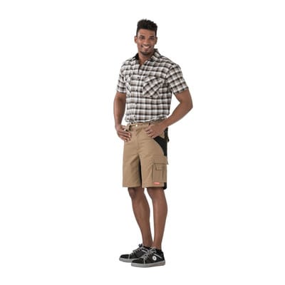 Shorts 2544 sand/schwarz, Größe 4XL