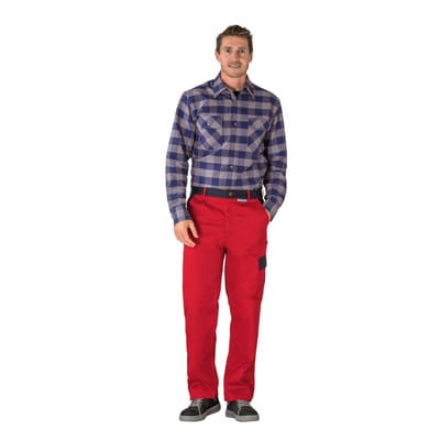 Bundhose 1213 rot/marine, Größe 110