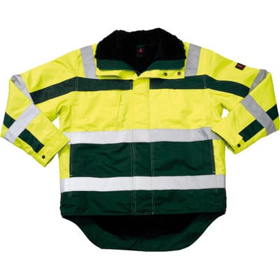 Pilotjacke Teresina, gelb/grün, Größe L