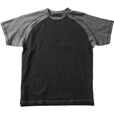 T-Shirt Albano 50301-250, schwarz/anthrazit, Größe M
