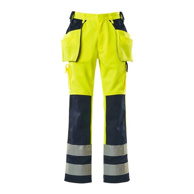 Warnschutzhose Almas 09131-470, warngelb/marineblau, Größe C62, 90