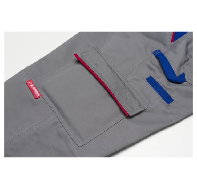 Bundhose 2324 khaki/braun/zink, Größe 46