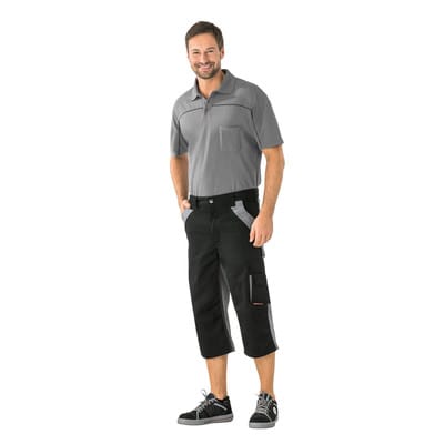 3/4-Hose 2550 schwarz/zink, Größe L