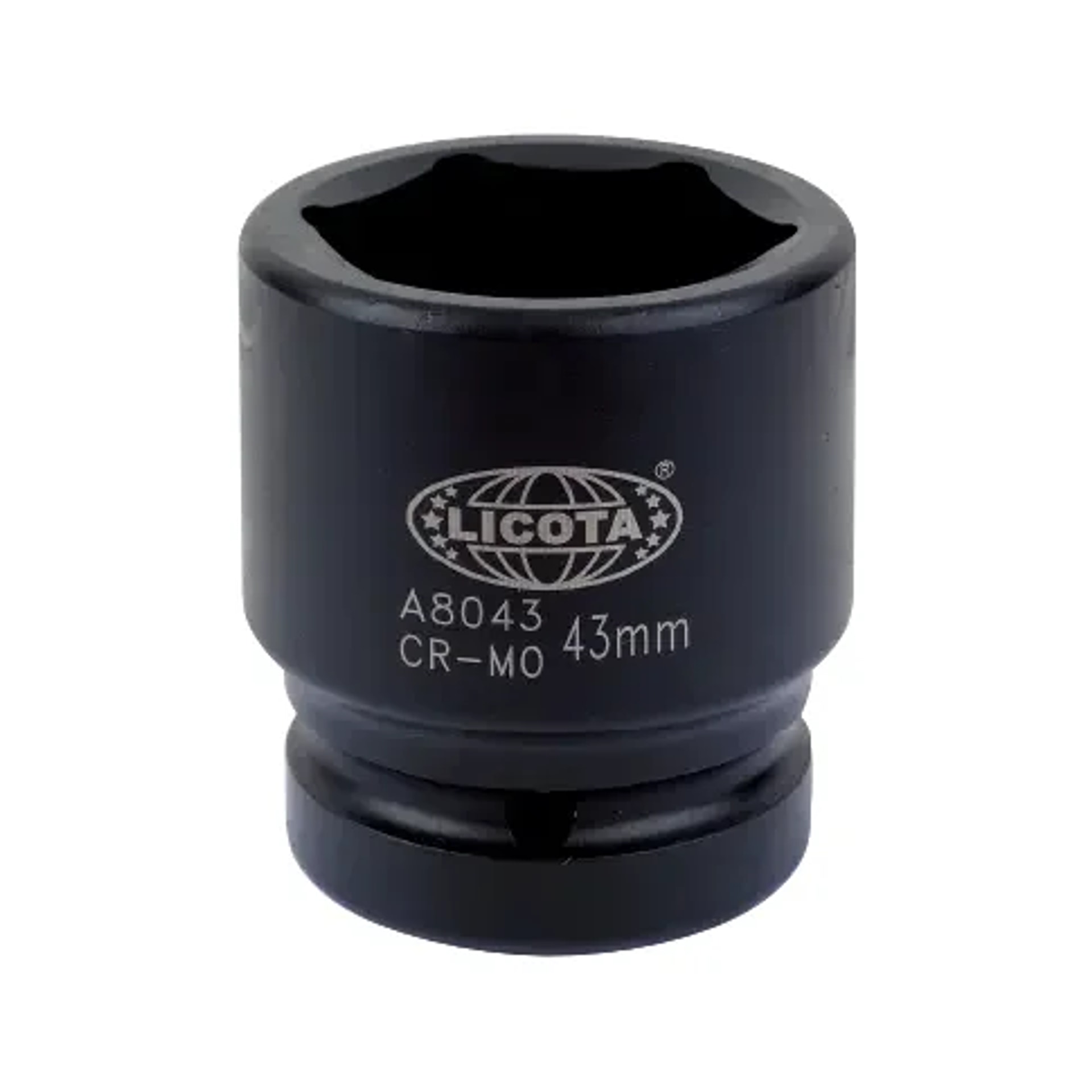 Schlagschraubernuss, 1 Zoll, 70 Mm, Kurz, Cr-mo