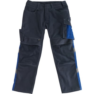 Berufshose Erlangen 12179-203, schwarzblau/kornblau, Größe C60, 90