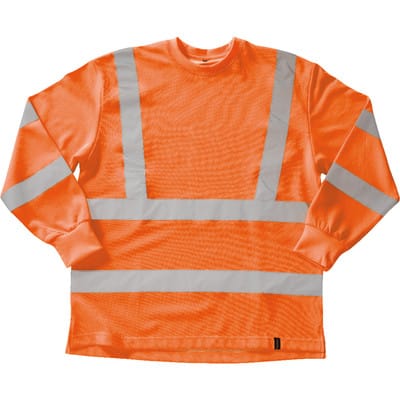 Warnschutz-Sweatshirt Melita 50106-854, warnorange, Größe M