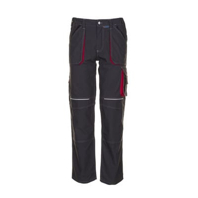 Bundhose 2820 anthrazit/rot, Größe 42