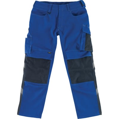 Berufshose Erlangen 12179-203, kornblau/schwarzblau, Größe C58, 90
