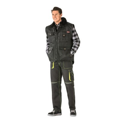Winterweste 0339 schwarz, Größe 2XL