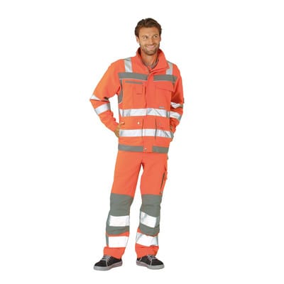 Blouson orange/zink, Größe 28