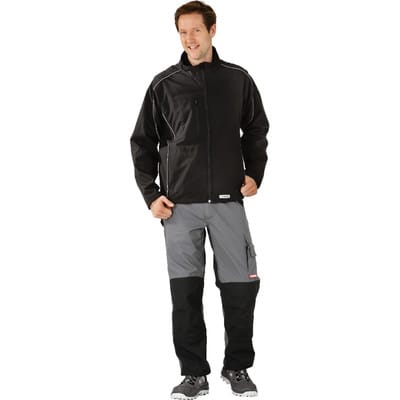 Wetter- und Kälteschutz-Softshelljacke Twilight 3450 schwarz, Größe L