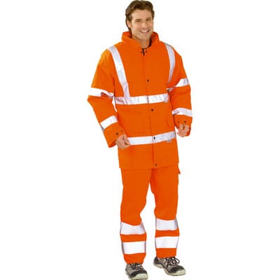 Winterjacke 2053 warnorange, Größe XL
