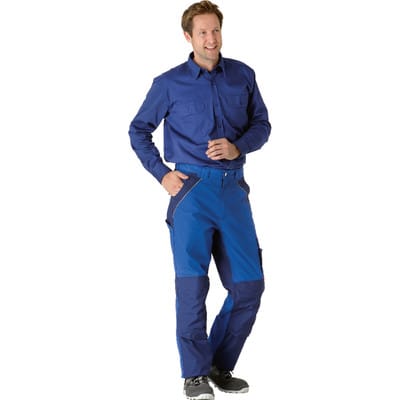 Bundhose 2511 kornblau/marine, Größe 110