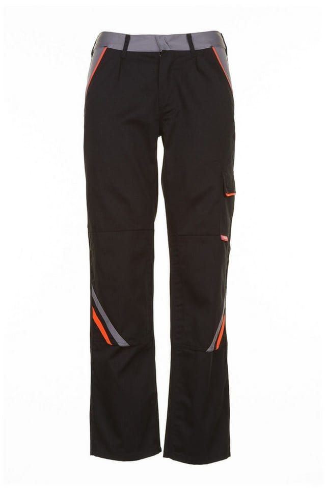 Bundhose 2421 schwarz/orange/zink, Größe 46