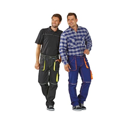 Bundhose marine/orange, Größe 64