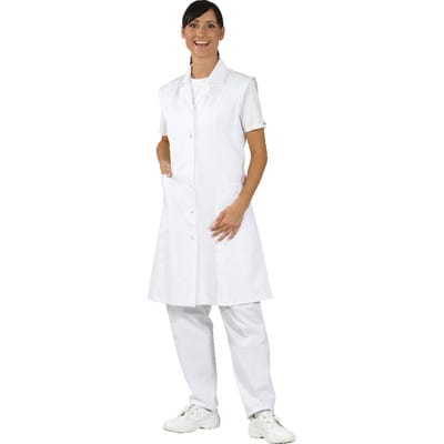 Damen-Mantel 1692 reinweiß, Größe 40