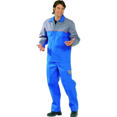Arbeitsjacke 5200 kornblau/grau, Größe 102