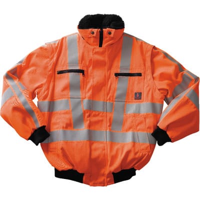 Pilotjacke Innsbruck, 80 % PES, 20 % CO, orange, Größe 3XL