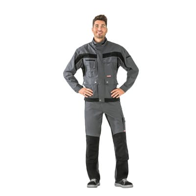 Bundjacke 2506 schiefer/schwarz, Größe 24