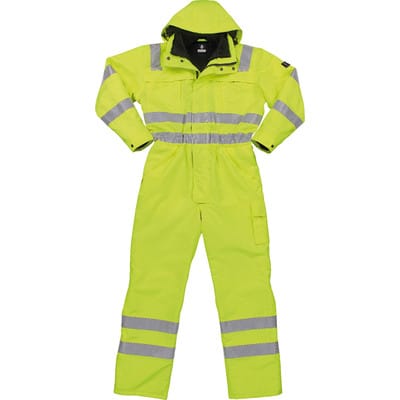 Warnschutz-Kombination Tombos 11119-880, warngelb, Größe XL