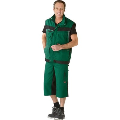 3/4-Hose 2555 grün/schwarz, Größe M