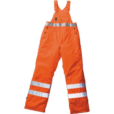 Warnschutz-Latzhose Lech 00592-650, warnorange, Größe 3XL