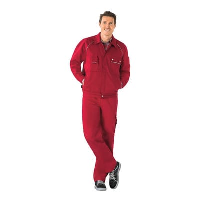 Bundjacke 2117 rot/rot, Größe 42