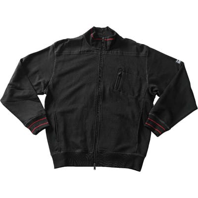 Sweat-Cardigan Chania 50353-834, schwarz, Größe 3XL