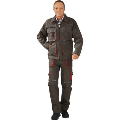 Bundjacke 2813 oliv/rot, Größe 25