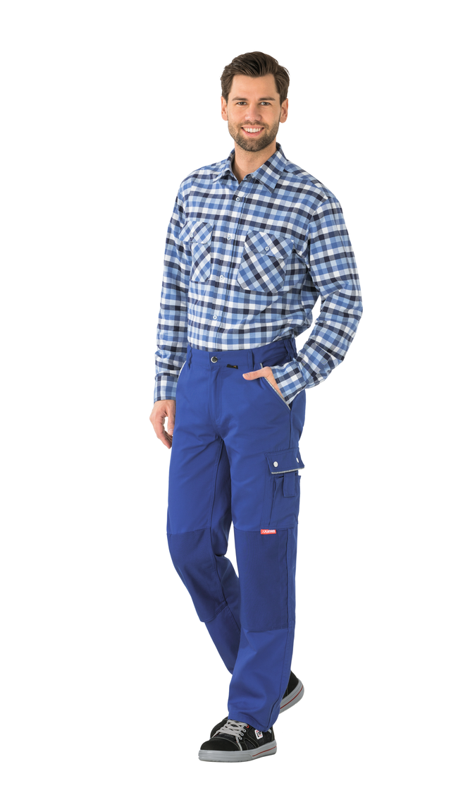 Bundhose 2120 kornblau/kornblau, Größe 58