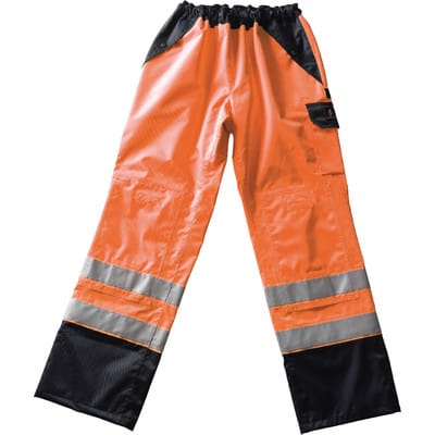 Warnschutzhose Linz 07090-880, warnorange/marineblau, Größe XL