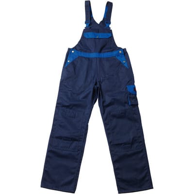Berufslatzhose Monza 00962-630, marineblau/kornblau, Größe C50, 90