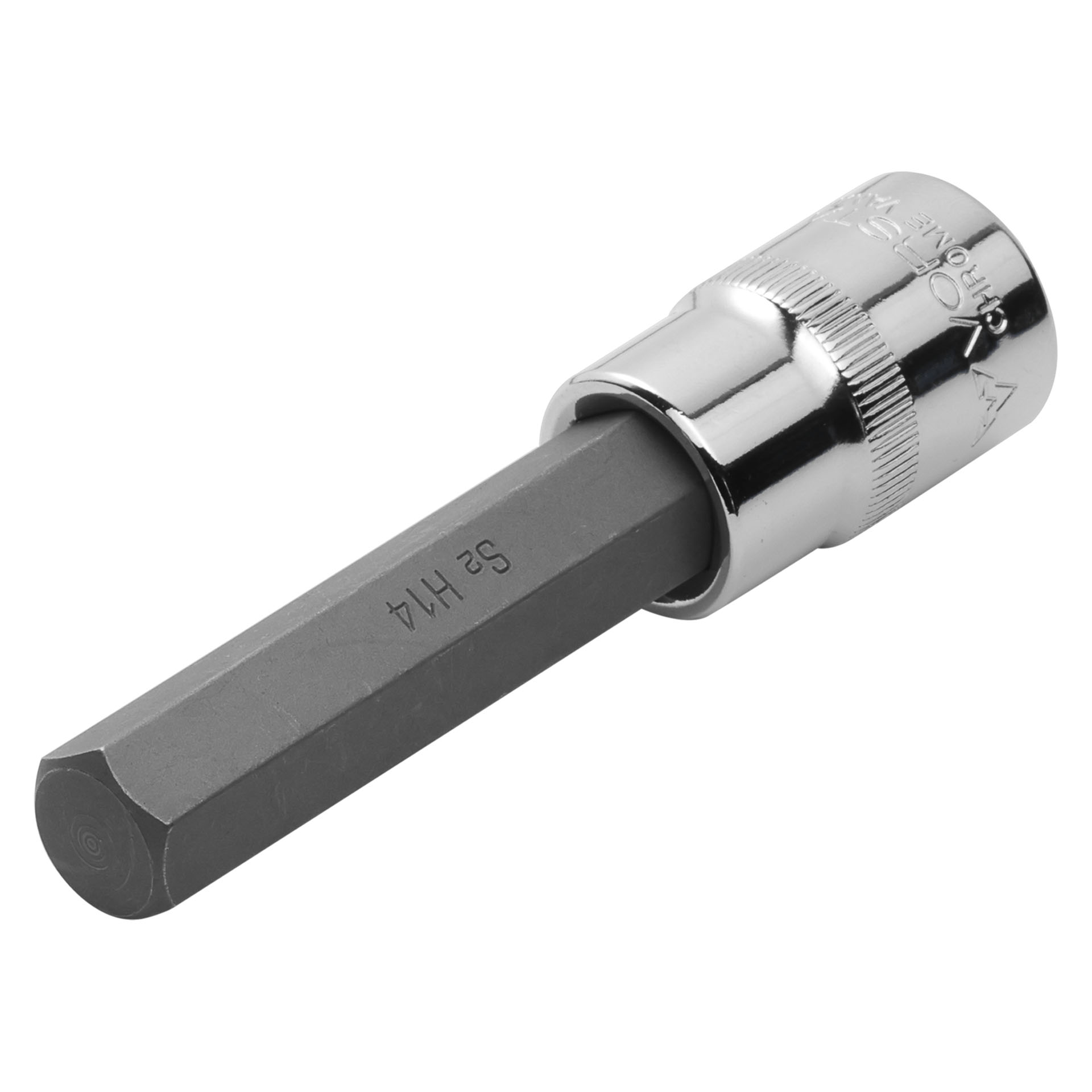 Steckschlüssel 1/2" Mit Sechskant-crv-bit 12 X 100 Mm Vorstahl