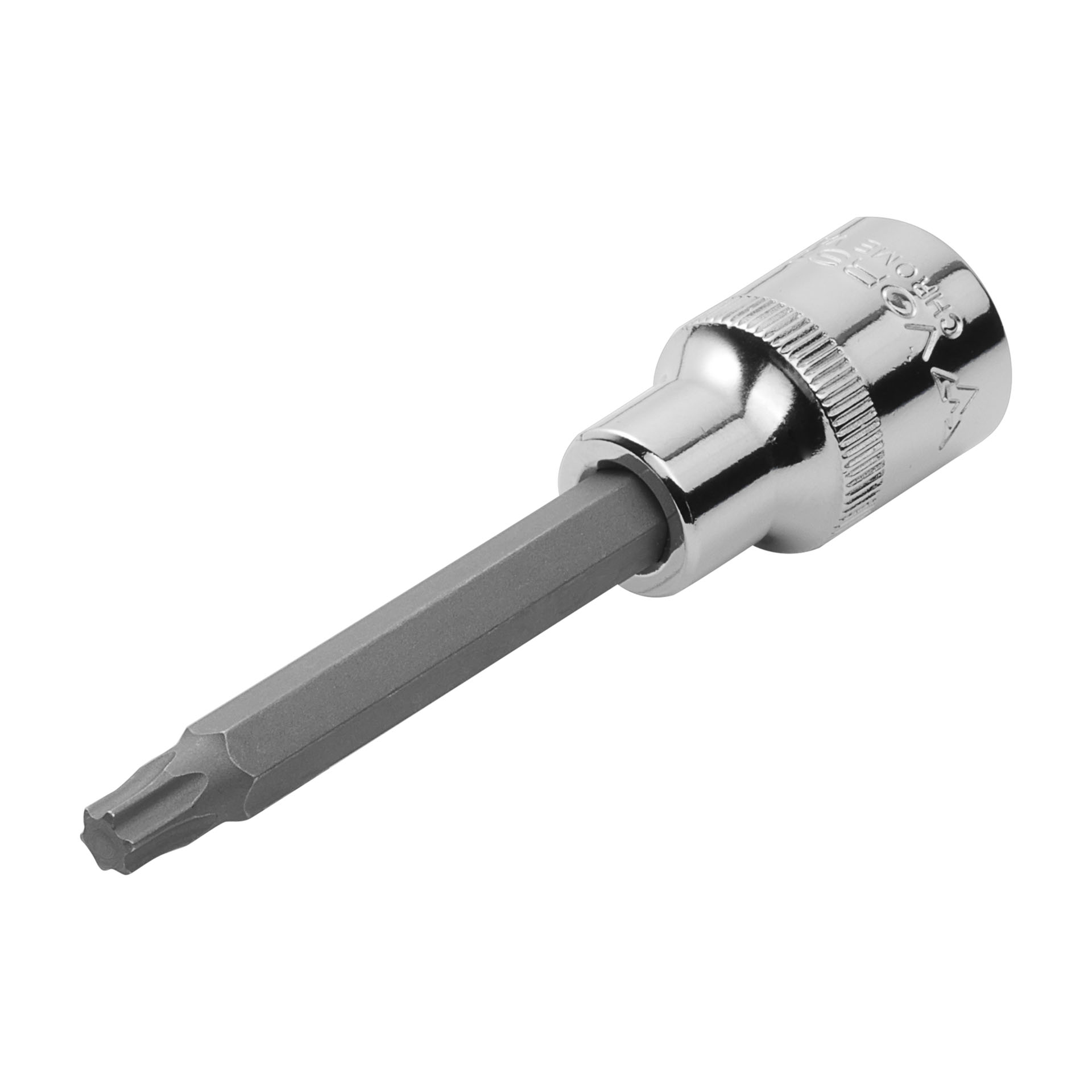 Steckschlüssel 1/2" Mit Torx Crv-bit T55 X 100 Mm Vorstahl