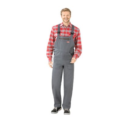 Latzhose 0193 grau, Größe 50
