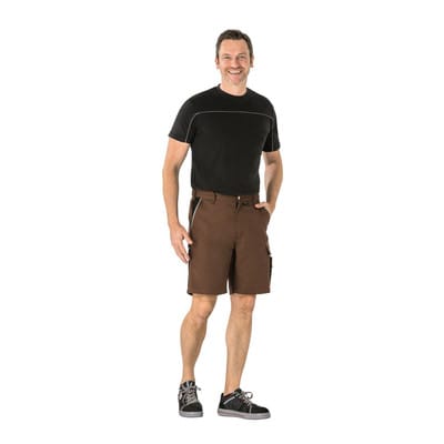 Shorts 2176 braun/schwarz, Größe L
