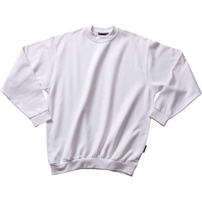 Sweatshirt Caribien 00784-280, weiß, Größe S