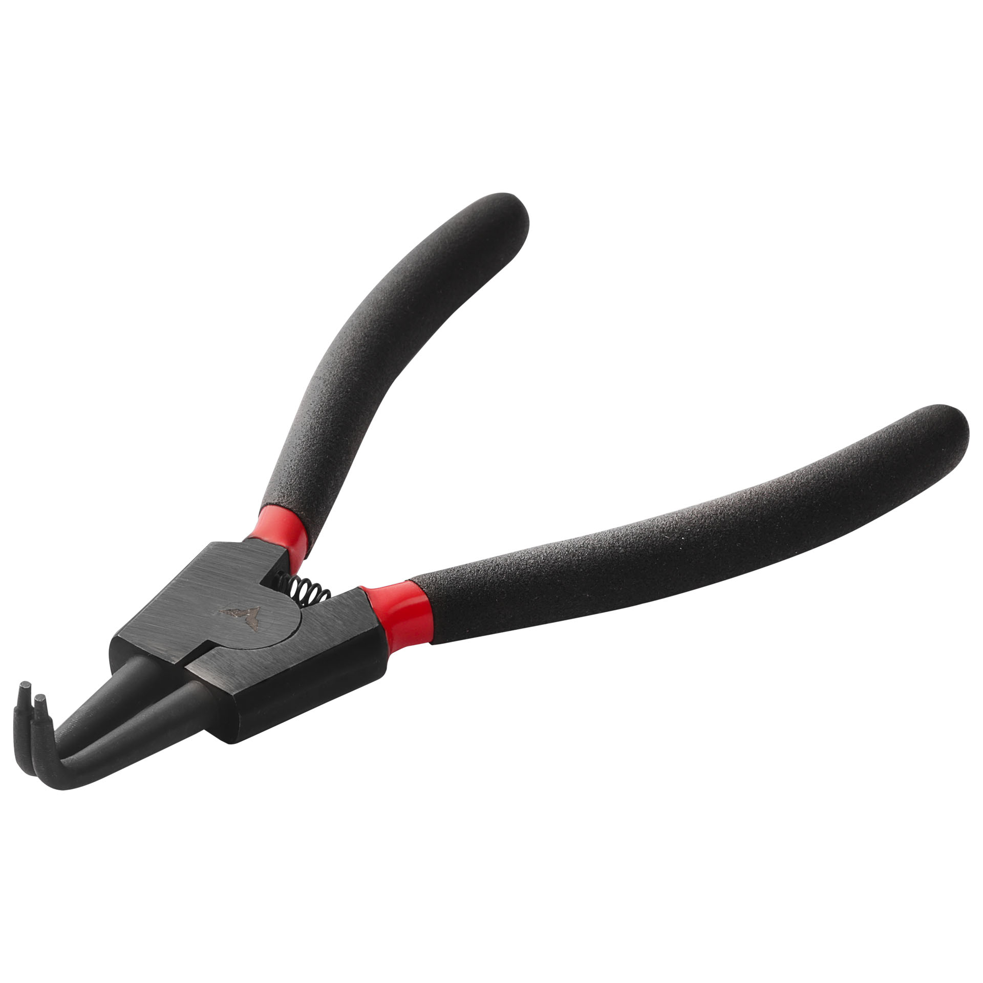 Vorstahl Außenringzange, Gebogen, Crv-stahl, 180 Mm