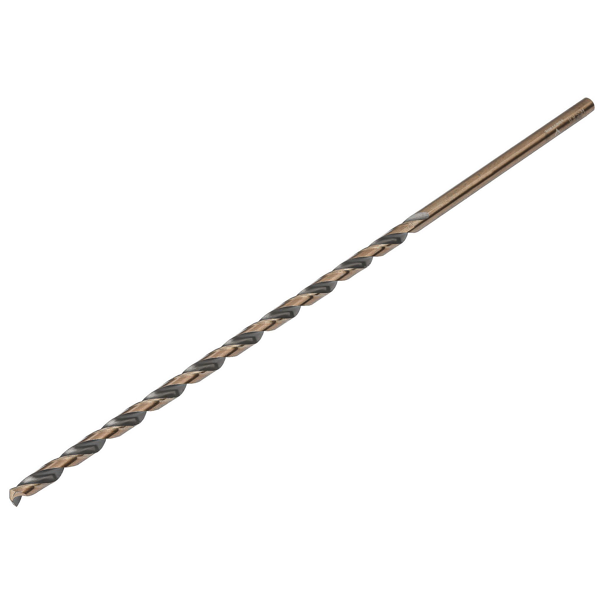 Langer Bohrer Für Metall, Gusseisen, Metallfarbe Hss-g Schwarz Und Gold 9,5 X 320 Mm