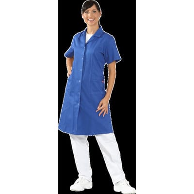 Damen-Mantel 1686 kornblau, Größe 38