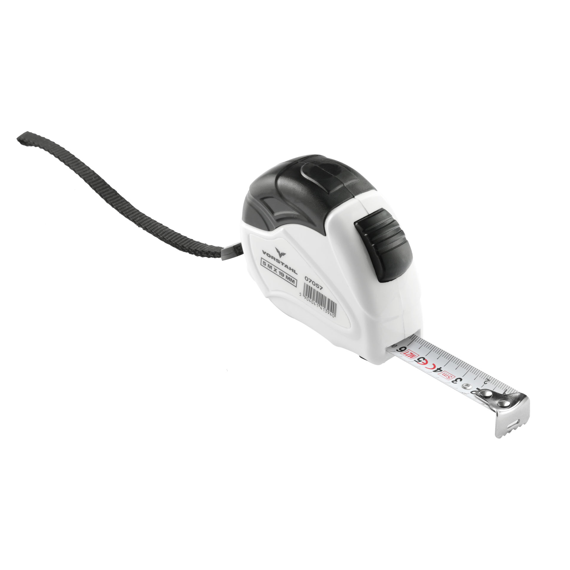 Doppelseitiges Automatisches Stopp-maßband 7,5 M X 25 Mm Vorstahl