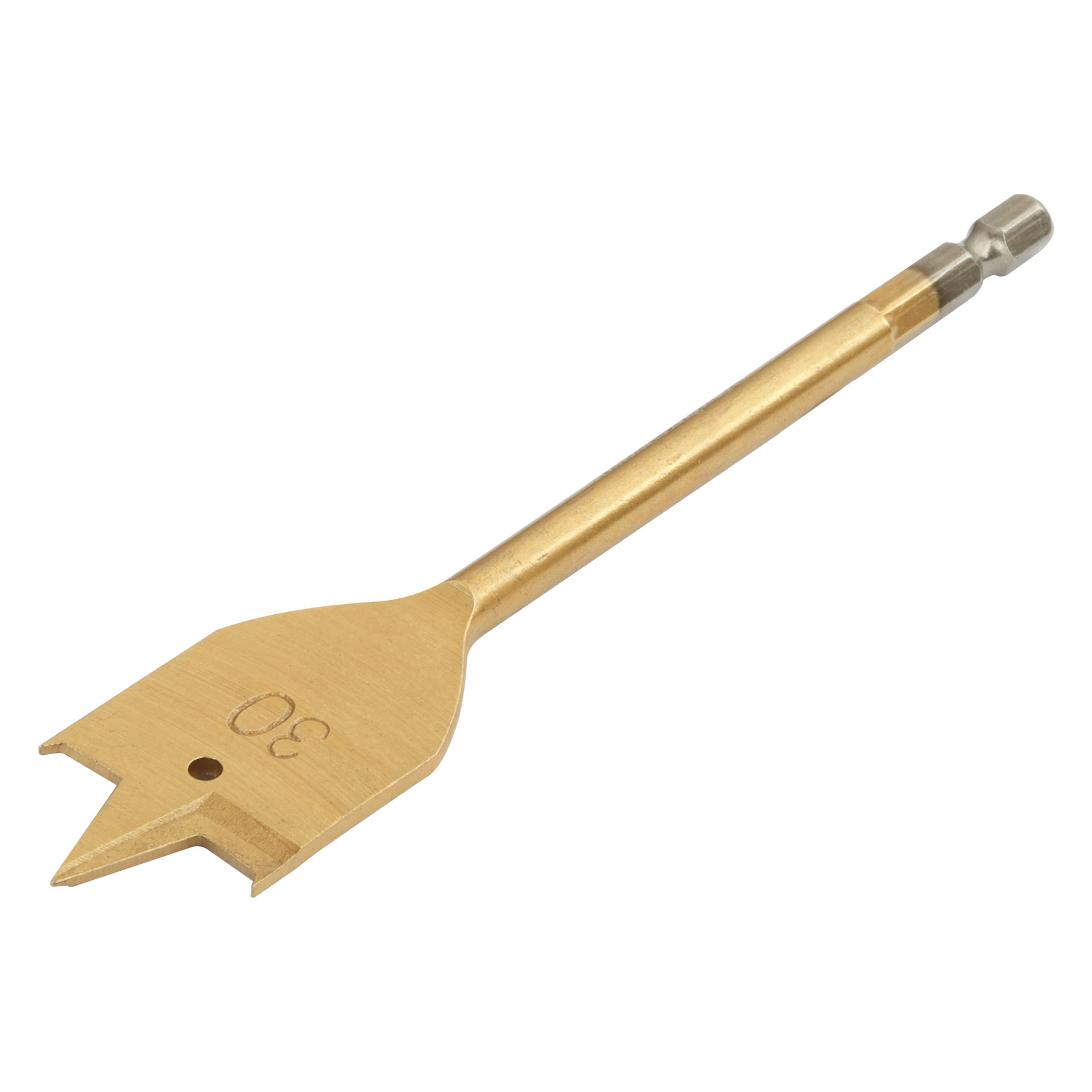 Holzbohrer, Flachspaten, Feder 6 Mm X 150 Mm, Vorstahl